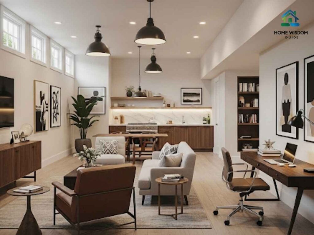 Basement Finishing Tips for Chicago Bungalows in Los Angeles 2 Basement remodel project in Los Angeles, maximizing space in a historic Chicago Bungalow