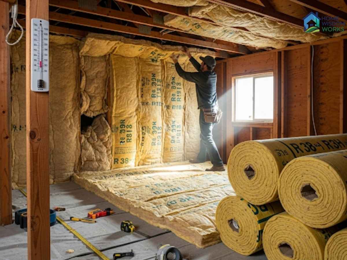 Attic insulation upgrade in Los Angeles home reducing heating bills