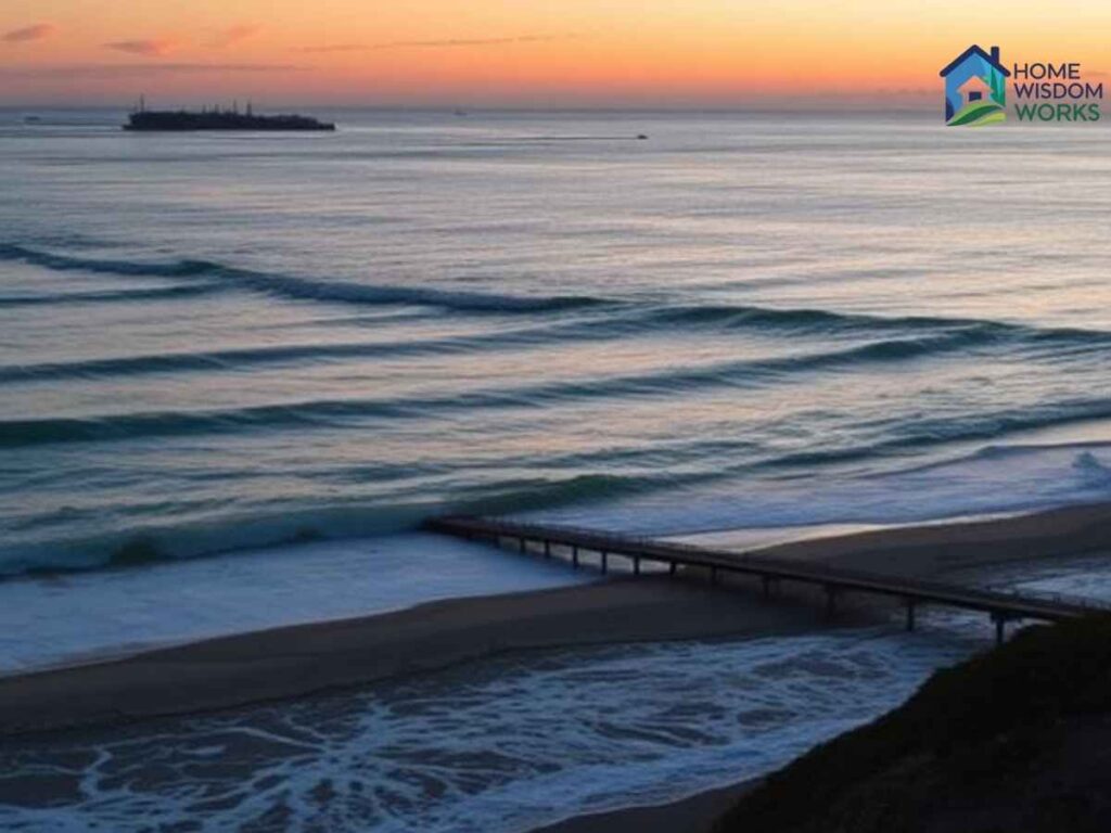 Alamitos Beach Outdoor Lighting Designs in Los Angeles 2 Coastal evening glow from Alamitos Beach outdoor lighting in Los Angeles backyard