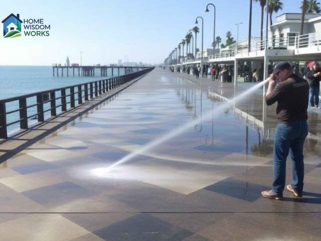 Long Beach Pier Area Pressure-Washing Hacks in Los Angeles 2 Eco-friendly pressure washing service at Long Beach Pier area in Los Angeles